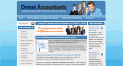 Desktop Screenshot of devonaccountants.com