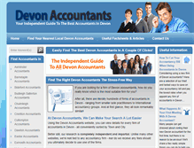 Tablet Screenshot of devonaccountants.com